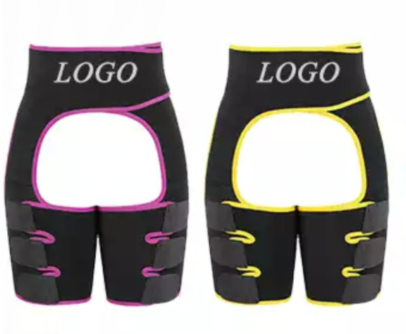 Adjustable sports belt with one-piece leg straps