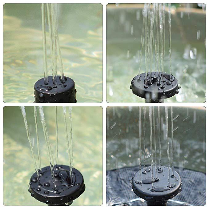 Solar Fountain Outdoor Garden Classic Round