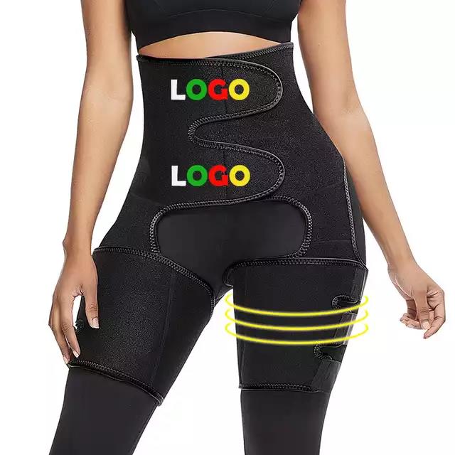 Adjustable sports belt with one-piece leg straps