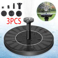 Solar Fountain Outdoor Garden Classic Round