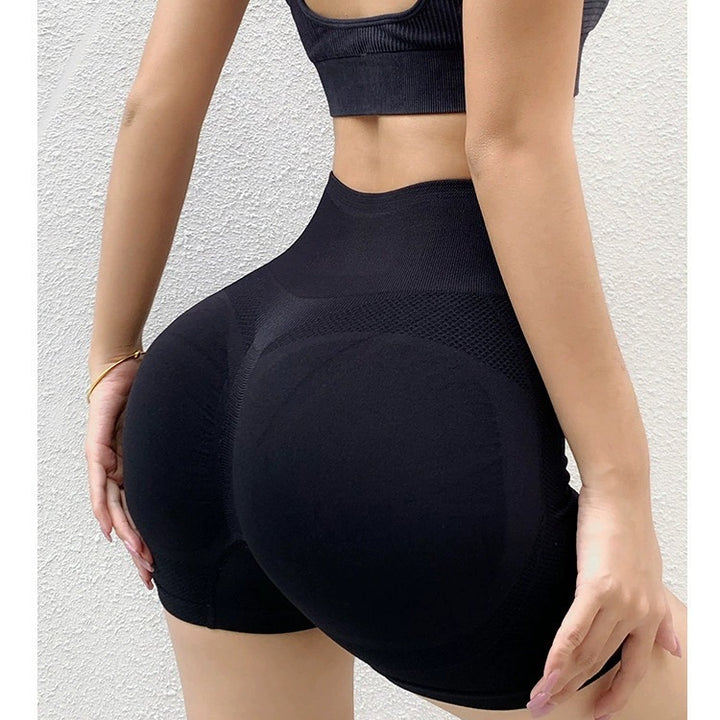 Fitness Yoga Shorts Pants Butt Lifting Seamless Leggings