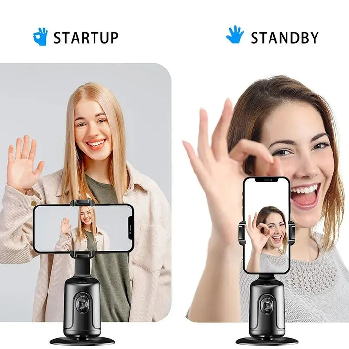 360 Auto Face Vlog Live Stabilizer Tripod