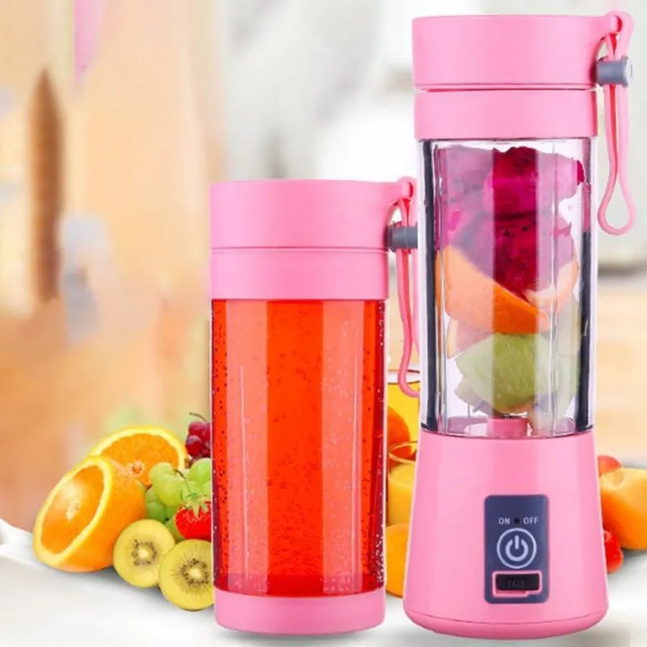 Mini Portable Blender Usb Juice Shake 6 Blades