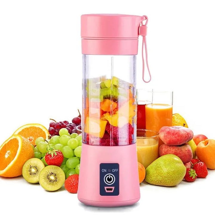 Mini Portable Blender Usb Juice Shake 6 Blades