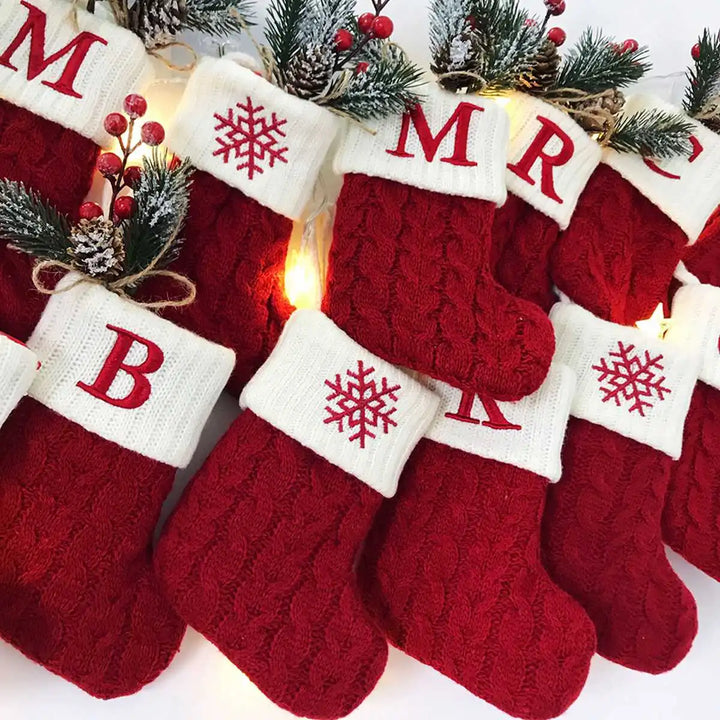 Stockings decorated for your Christmas