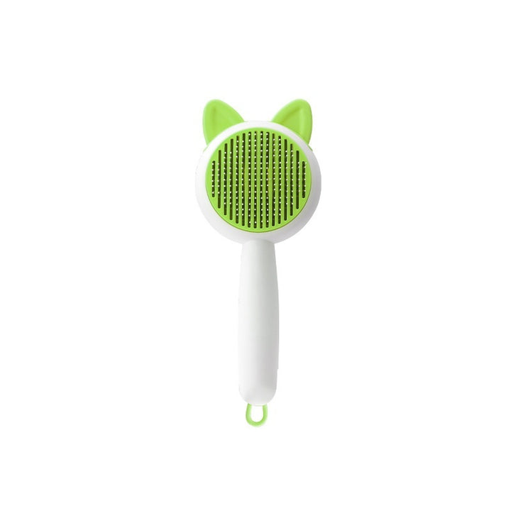 Pet hair removal brush