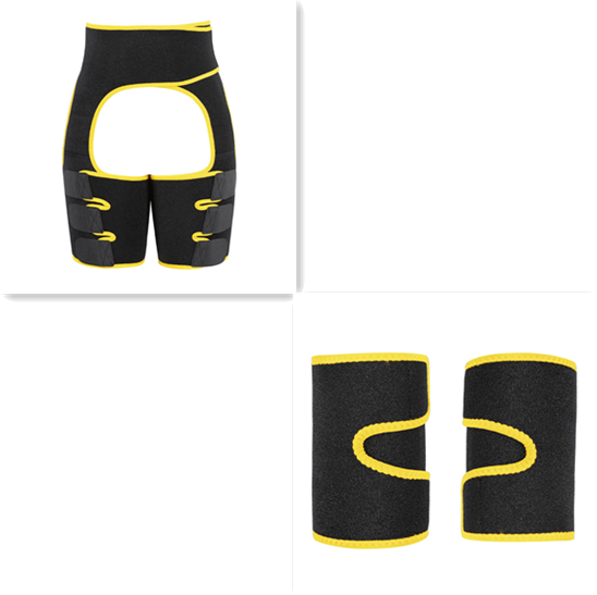 Adjustable sports belt with one-piece leg straps