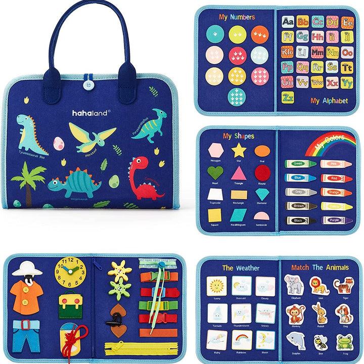 New Busy Book Children's Busy Board Dressing And Buttoning Learning Baby Early Education Preschool Sensory Learning Toy